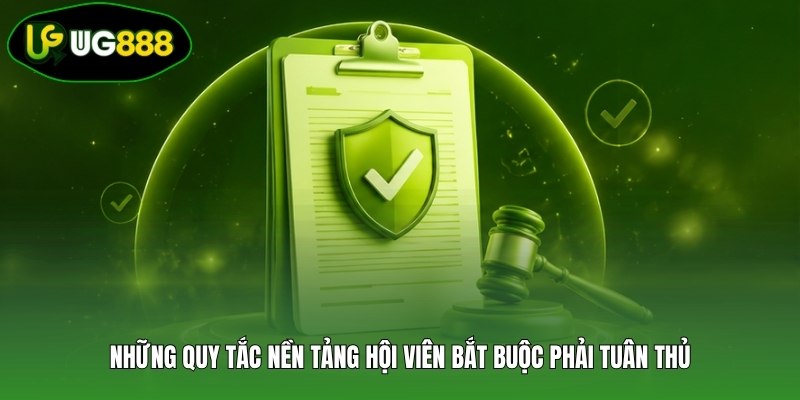 Những quy tắc nền tảng hội viên bắt buộc phải tuân thủ