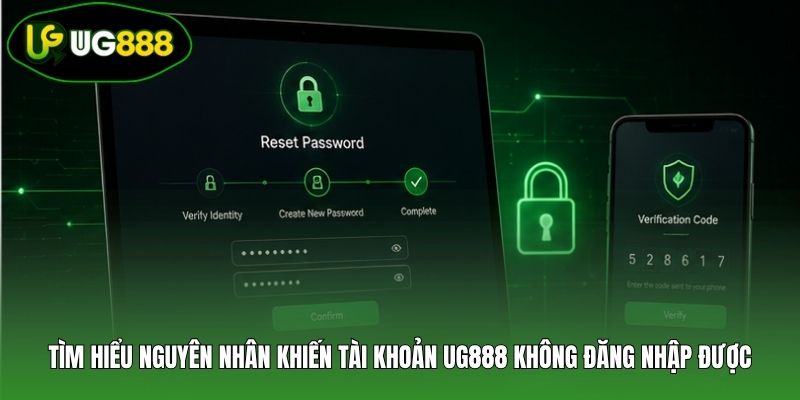 Tìm hiểu nguyên nhân khiến tài khoản UG888 không đăng nhập được
