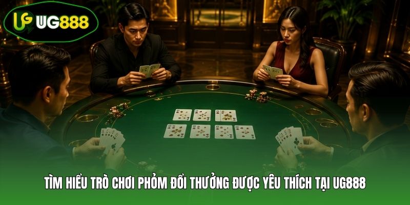 Tìm hiểu trò chơi phỏm đổi thưởng được yêu thích tại UG888