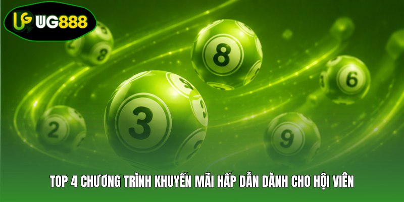 Top 4 chương trình khuyến mãi hấp dẫn dành cho hội viên