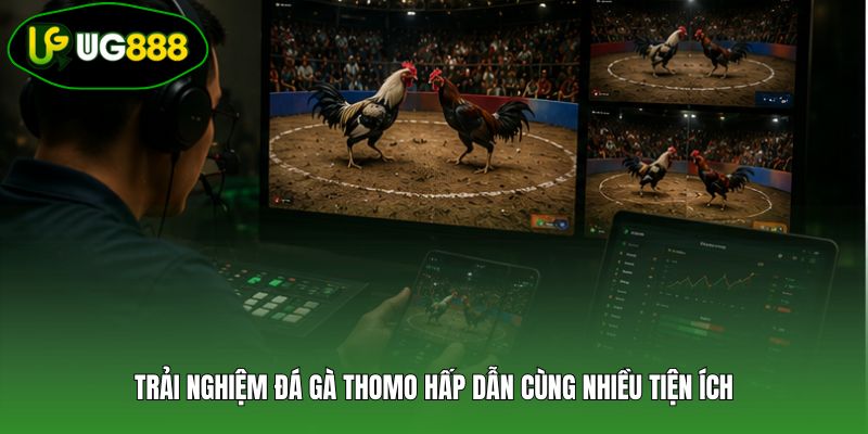 Trải nghiệm đá gà Thomo hấp dẫn cùng nhiều tiện ích